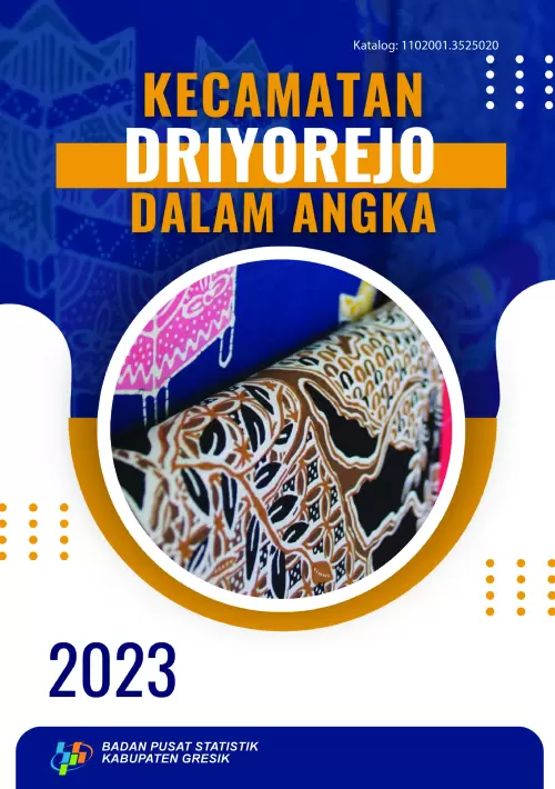 Kecamatan Driyorejo Dalam Angka 2023