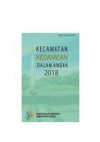 Kecamatan Kedamean Dalam Angka 2018